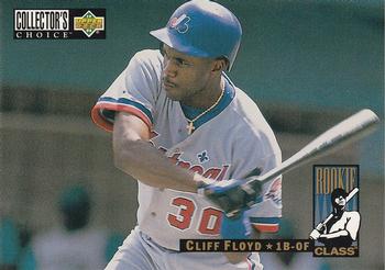 1994 Collector's Choice #7 Cliff Floyd Front