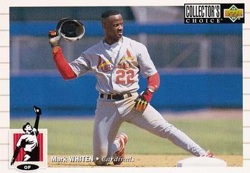 1994 Collector's Choice #294 Mark Whiten Front