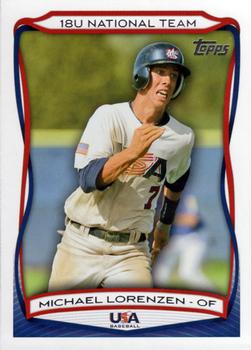 2010 Topps USA Baseball #USA-8 Michael Lorenzen  Front