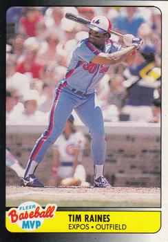 1990 Fleer Baseball MVPs #30 Tim Raines Front