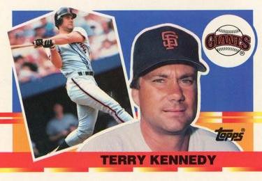 1990 Topps Big #16 Terry Kennedy Front