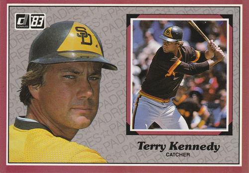 1983 Donruss Action All-Stars #11 Terry Kennedy Front
