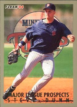 1994 Fleer - Major League Prospects #11 Steve Dunn Front