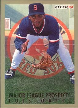 1994 Fleer - Major League Prospects #28 Luis Ortiz Front