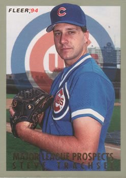 1994 Fleer - Major League Prospects #34 Steve Trachsel Front