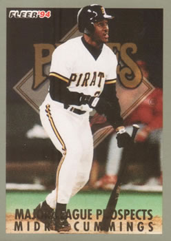 1994 Fleer - Major League Prospects #8 Midre Cummings Front