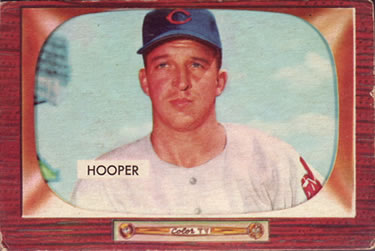 1955 Bowman #271 Bob Hooper Front
