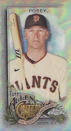 2022 Topps Allen & Ginter Chrome - Mini #77 Buster Posey Front