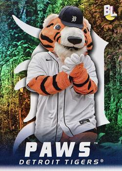 2023 Topps Big League - Mascots Mania Foil Variations #MF-11 Paws Front