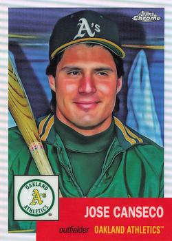 2022 Topps Chrome Platinum Anniversary - Refractor #416 Jose Canseco Front