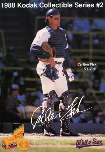 1988 Kodak Chicago White Sox #2 Carlton Fisk Front