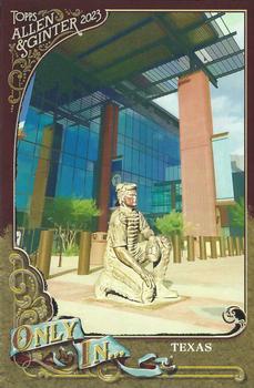 2023 Topps Allen & Ginter - Only In… Boxloader #OIB-28 Ivan Rodriguez Statue Front