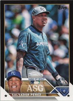 2023 Topps Update - 2023 All-Star Game Black #ASG-42 Salvador Perez Front