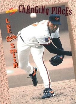 1994 Score Rookie & Traded - Changing Places #CP8 Lee Smith Front