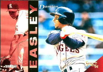 1994 Select #222 Damion Easley Front