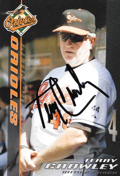 2007 Baltimore Orioles Photocards #NNO Terry Crowley Front