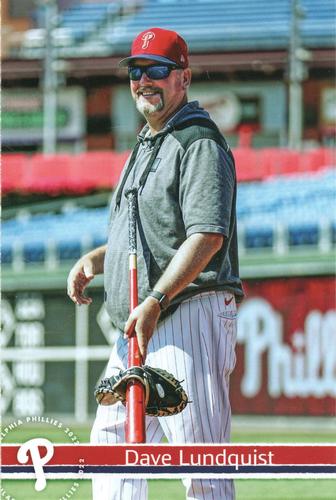 2022 Philadelphia Phillies Team Issue Photo Cards - Non-Set Cards #NNO Dave Lundquist Front