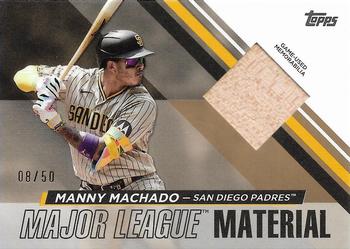 2024 Topps - Major League Material Relics Gold #MLM-MM Manny Machado Front