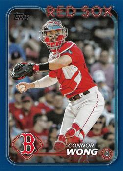 2024 Topps - Royal Blue #104 Connor Wong Front