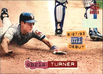 1994 Stadium Club - First Day Issue #92 Chris Turner Front