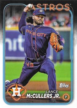 2024 Topps Houston Astros #HOU-17 Lance McCullers Jr. Front