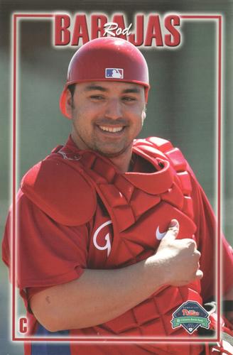 2007 Philadelphia Phillies Photo Cards #NNO Rod Barajas Front