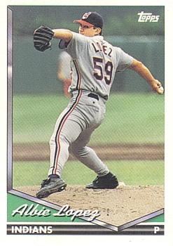1994 Topps #178 Albie Lopez Front
