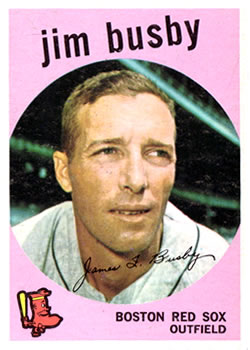 1959 Topps #185 Jim Busby Front