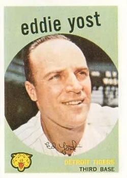 1959 Topps #2 Eddie Yost Front