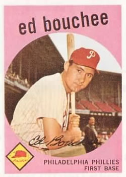 1959 Topps #39 Ed Bouchee Front