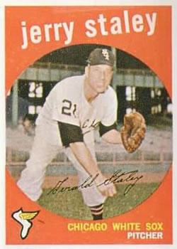1959 Topps #426 Jerry Staley Front