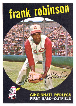 1959 Topps #435 Frank Robinson Front