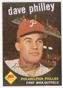 1959 Topps #92 Dave Philley Front