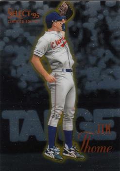1995 Select Certified #42 Jim Thome Front