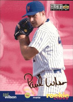 1995 Collector's Choice - Gold Signature #20 Paul Wilson Front