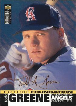 1995 Collector's Choice - Gold Signature #34 Todd Greene Front