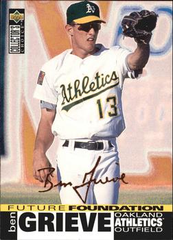 1995 Collector's Choice - Gold Signature #40 Ben Grieve Front