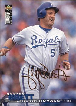 1995 Collector's Choice - Gold Signature #49 George Brett Front