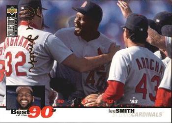1995 Collector's Choice - Gold Signature #57 Lee Smith Front