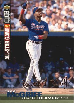 1995 Collector's Choice - Gold Signature #69 Fred McGriff Front