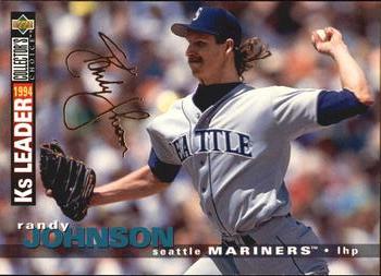 1995 Collector's Choice - Gold Signature #74 Randy Johnson Front