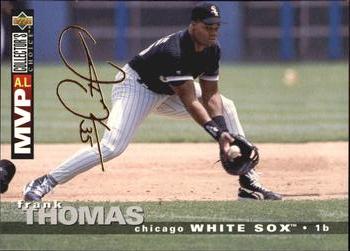 1995 Collector's Choice - Gold Signature #75 Frank Thomas Front