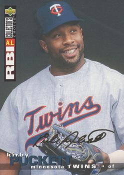 1995 Collector's Choice - Gold Signature #77 Kirby Puckett Front