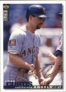 1995 Collector's Choice - Gold Signature #99 Chad Curtis Front