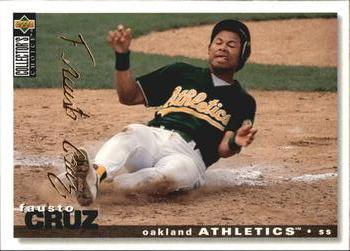 1995 Collector's Choice - Gold Signature #128 Fausto Cruz Front