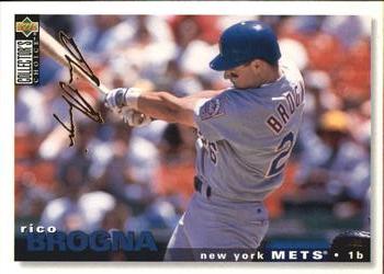 1995 Collector's Choice - Gold Signature #314 Rico Brogna Front