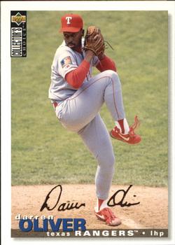 1995 Collector's Choice - Gold Signature #399 Darren Oliver Front