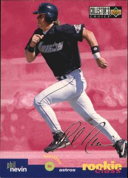 1995 Collector's Choice - Silver Signature #9 Phil Nevin Front