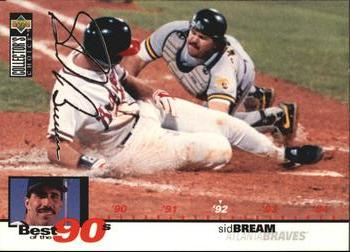 1995 Collector's Choice - Silver Signature #55 Sid Bream Front
