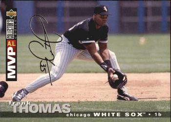 1995 Collector's Choice - Silver Signature #75 Frank Thomas Front
